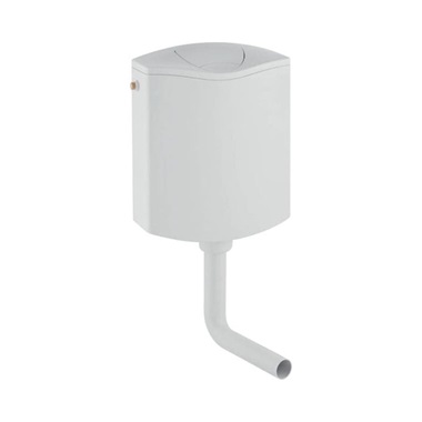 Geberit AP116 falon kívüli öblítőtartály, 2 mennyiséges öblítés, alpin fehér