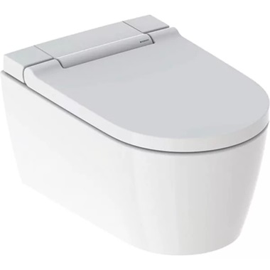 Geberit AquaClean Sela komplett higiéniai berendezés, fali WC-vel, alpin fehér
