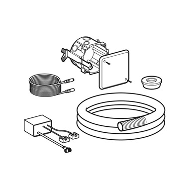 Geberit beépítőkészlet WC öblítés elektronikus működtetéséhez, 12 V Geberit beépítőkészlet WC öblítés elektronikus működtetéséhez, 12 V