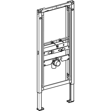 Geberit Duofix vizelde szerelőelem 112–130 cm, univerzális, falsík előtti nyomóöblítéshez