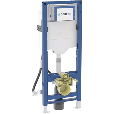 Geberit Duofix fali WC-szerelőelem, 112 cm, Sigma 12 cm-es falsík alatti öblítőtartállyal, akadálymentes