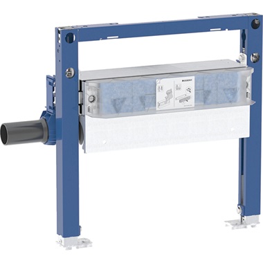 Geberit Duofix zuhanyelem, 50 cm, CleanWall falsík alatti összefolyóval, az összefolyónál 90–250 mm esztrichmagassághoz