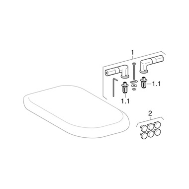 Geberit Era WC-ülőke lecsapódásgátlós (Soft-Close)