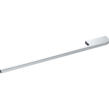 Geberit törölközőtartó fürdőszobabútorhoz, lekerekített sarokkal, 40 cm, féyes króm