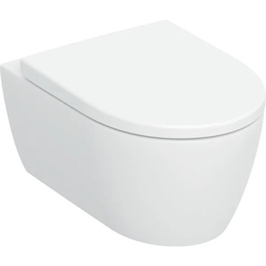 Geberit iCon fali WC mélyöblítésűzárt forma, TurboFlush, WC-ülőkével 53 cm, fehér Geberit iCon fali WC mélyöblítésűzárt forma, TurboFlush, WC-ülőkével 53 cm, fehér