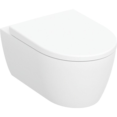 Geberit iCon fali WC mélyöblítésű készlet, zárt forma, Rimfree, WC-ülőkével Geberit iCon fali WC mélyöblítésű készlet, zárt forma, Rimfree, WC-ülőkével