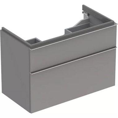 Geberit iCon alsószekrény mosdóhoz platina 89x62x47 cm