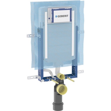 Geberit Kombifix fali WC-szerelőelem 109 cm, Sigma 8 cm-es falsík alatti öblítőtartállyal