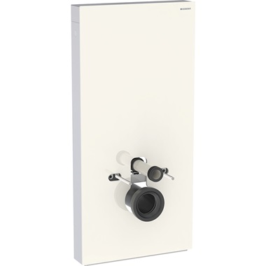 Geberit Monolith szanitermodul fali WC-hez, 101 cm, üveg előlap, homokszürke