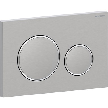 Geberit Sigma 20 nyomólap szálcsiszolt króm, acél