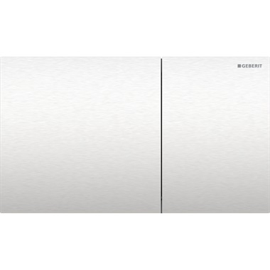 Geberit Sigma70 működtetőlap, 2 mennyiséges öblítéshez, rozsdamentes acél szácsiszolt, easy-to clean bevonattal Geberit Sigma70 működtetőlap, 2 mennyiséges öblítéshez, rozsdamentes acél szácsiszolt, easy-to clean bevonattal