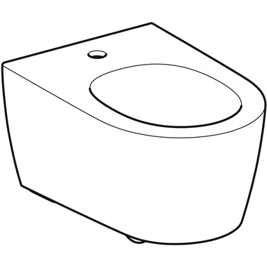 Geberit ONE fali bidé, zárt forma, 54 cm, rejtett túlfolyóval, KeraTect® Geberit ONE fali bidé, zárt forma, 54 cm, rejtett túlfolyóval, KeraTect®