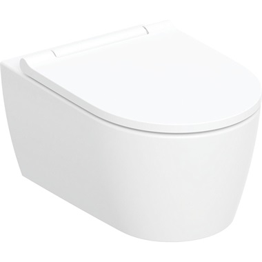 Geberit One fali WC TurboFlush ülőkével 34x34,5x54 cm, fehér