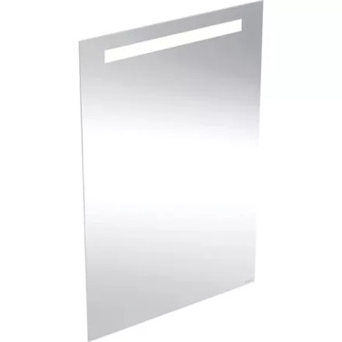 Geberit Option Basic Square tükör világítással 60x90 cm, eloxált alumínium