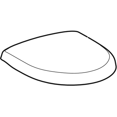 Geberit Selnova Compact WC-ülőke 37x5x39,5 cm, fehér 