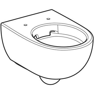 Geberit Selnova fali WC 36x33x53 cm, fehér, Rimfree