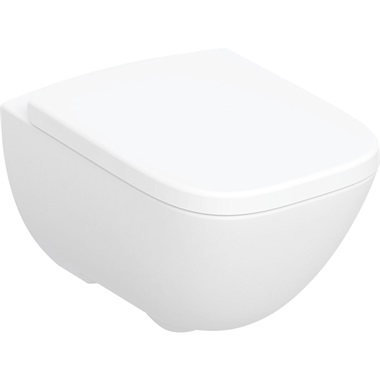 Geberit Selnova Square fali WC ülökével készlet 35,5x38x52 cm, fehér