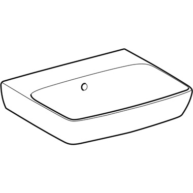 Geberit Selnova Square mosdó 50x17x42 cm, fehér