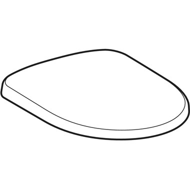 Geberit Selnova WC-ülőke 36x5x45 cm, QuickRelease, Soft-Close, fehér