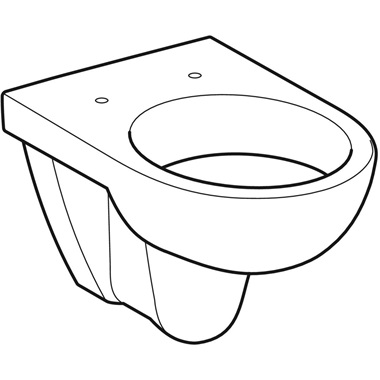 Geberit Selnova fali WC 36x33x53 cm, fehér