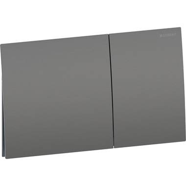 Geberit Sigma 70 nyomólap szögletes, 2 mennyiséges öblítés, Easy To-Clean bevonat, fekete