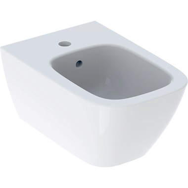 Geberit Smyle Square fali bidé 35x26x54 cm, fehér