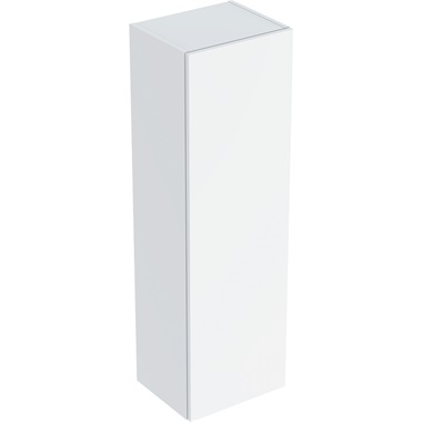 Geberit Smyle középmagas szekrény 36x118x29,9 cm, egy ajtóval, belső tükörrel