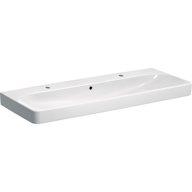 Geberit Smyle Square mosdó 120x16,5x48 cm, fehér
