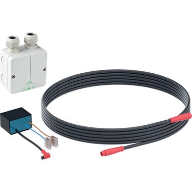 Tápegység  kombinált csatlakozódobozzal, csatlakozóaljzathoz 230V/12V/50 Hz,1,8 m-es kábellel