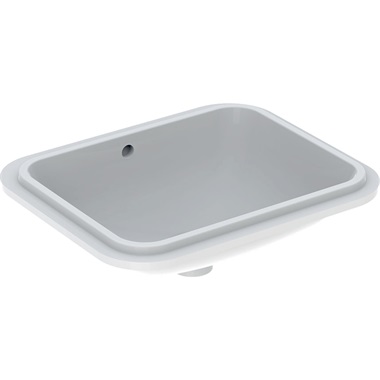 Geberit VariForm beépíthető mosdó 53x17,8x44 cm, fehér, szögletes
