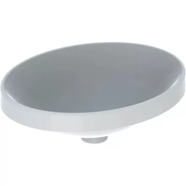 Geberit VariForm beépíthető mosdó, ovális 50x17,8x40 cm, túlfolyó nélkül