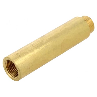 Gebo csaphosszabító sárgaréz 1/2" 100 mm