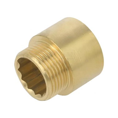 Gebo Gold csaphosszabító sárgaréz 3/4", 20 mm