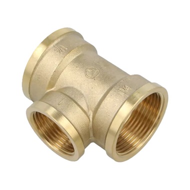 Gebo Gold T-idom szűkítő sárgaréz 5/4"-1"-5/4"