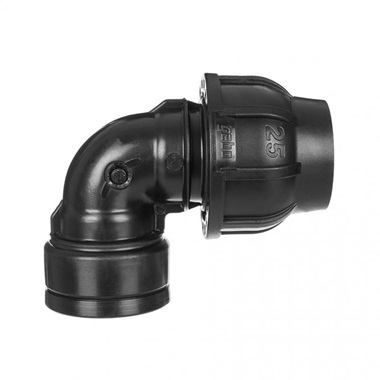 Gebo KPE könyök műanyag BM 3/4"x25 mm