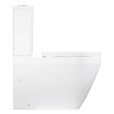 Grohe Euro Ceramic monoblokkos WC szett alsó bekötésű tartállyal, duroplast ülőkével, alpin fehér