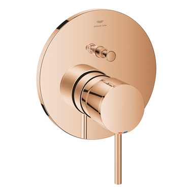 Grohe Atrio egykaros keverő, 2-utas váltóval,Warm Sunset