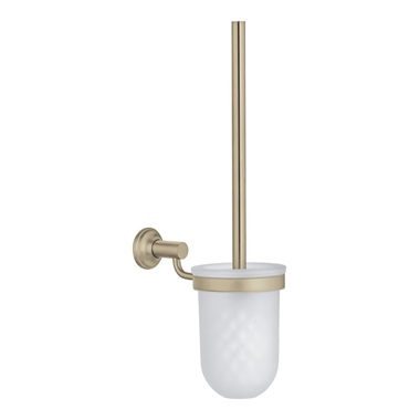 Grohe Essentials Authentic WC-kefe garnitúra matt nikkel
