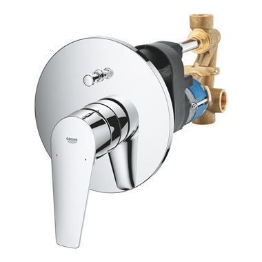 Grohe BauEdge egykaros kádcsaptelep 1/2", króm