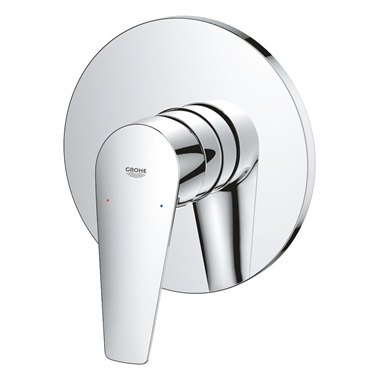 Grohe BauEdge egykaros zuhanycsaptelep 1/2" króm