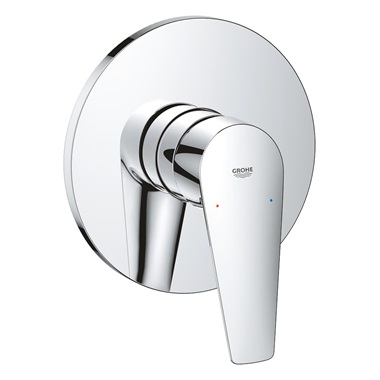 Grohe BauEdge egykaros zuhanycsaptelep 1/2" króm