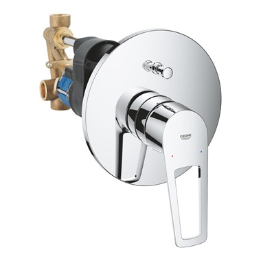 Grohe BauLoop egykaros kádcsaptelep 1/2” króm