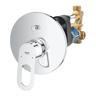 Grohe BauLoop egykaros kádcsaptelep 1/2”, króm