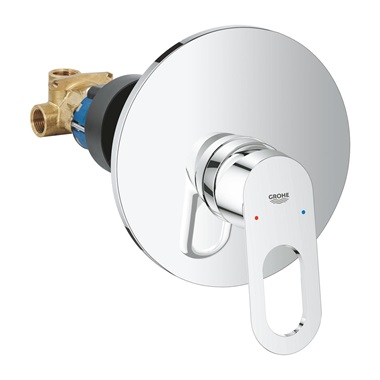 Grohe BauLoop egykaros zuhanycsaptelep 1/2”, króm