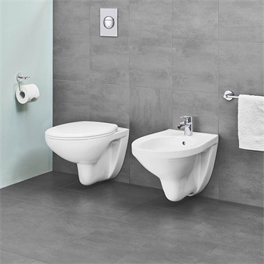 Grohe Bau Ceramic fali bidé, túlfolyóval