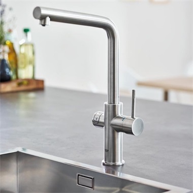 Grohe Blue egykaros mosogatócsaptelep szűrő funkcióval króm
