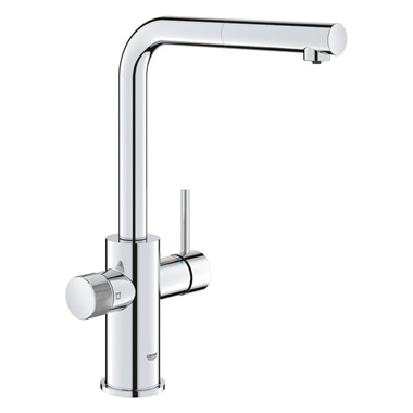 Grohe Blue Pure Minta egykaros  mosogatócsaptelep szűrő funkcióval, króm