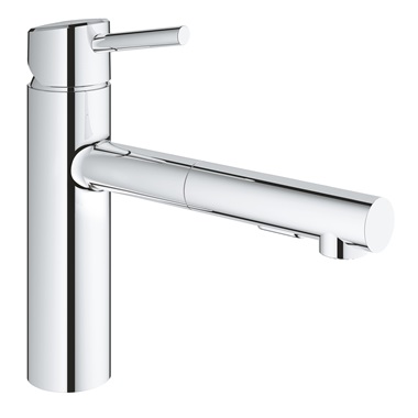 Grohe Concetto egykaros mosogatócsaptelep 2 funciós, kihúzható fejjel 1/2”, króm