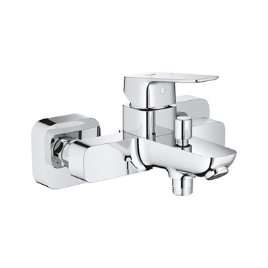 Grohe Cubeo egykaros falon kívül kádcsaptelep 1/2" króm