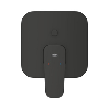 Grohe Cubeo egykaros falsík alatti csaptelep, 2 utas váltóval,  matt fekete
